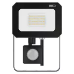 Naświetlacz LED SIMPO 20W, z czujn. PIR, czarny,neutralna biel
