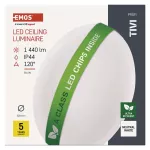 Oprawa sufitowa LED TIVI, okrągła biała 8,6W, IP44, neutralna biel