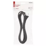 Elastyczny przewód gumowy/neoprenowy 2×1mm2, 3m, czarny S03030N