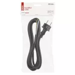 Elastyczny przewód gumowy/neoprenowy 3×1,5 mm2, 3m, czarny