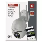 GoSmart Kamera zewnętrzna obrotowa IP-800 WASP z Wi-Fi, biała