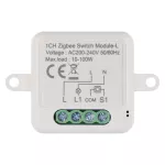 GoSmart Moduł włączeniowy IP-2103SZ, ZigBee, 1-kanałowy, bez przewodu zerowego