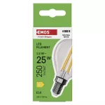 Żarówka LED Filament Mini Globe / E14 / 1,8 W (25 W) / 250 lm / 250 lm / neutralna biel