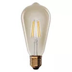 Żarówka LED Vintage ST64 / E27 / 4,5 W (40 W) / 420 lm / 420 lm / ciepła biel
