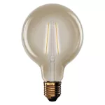 Żarówka LED Vintage G95 / E27 / 4,5 W (40 W) / 420 lm / 420 lm / ciepła biel