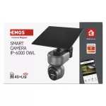 GoSmart Kamera zewnętrzna obrotowa IP-6000 OWL z 4G/LTE, szary