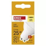 Żarówka LED Basic MR16 / GU10 / 2,9 W (25 W) / 250 lm / ciepła biel