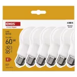 Żarówka LED Basic A60 / E27 / 9,4 W (60 W) / 806 lm / neutralna biel