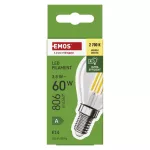 Żarówka LED Filament Mini Globe A CLASS / E14 / 3,8 W (60 W) / 806 lm / ciepła biel