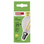 Żarówka LED Filament Mini Globe / E14 / 1,8 W (25 W) / 250 lm / ciepła biel