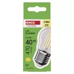 Żarówka LED Filament Mini Globe / E27 / 3,4 W (40 W) / 470 lm / ciepła biel