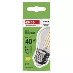 Żarówka LED Filament Mini Globe / E27 / 3,4 W (40 W) / 470 lm / neutralna biel