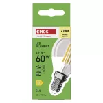 Żarówka LED Filament Mini Globe / E14 / 5,9 W (60 W) / 806 lm / ciepła biel