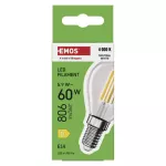 Żarówka LED Filament Mini Globe / E14 / 5,9 W (60 W) / 806 lm / neutralna biel