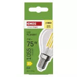 Żarówka LED Filament Mini Globe / E14 / 7 W (75 W) / 1055 lm / ciepła biel