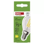 Żarówka LED Filament Mini Globe / E14 / 7 W (75 W) / 1055 lm / neutralna biel