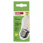 Żarówka LED Filament Mini Globe / E27 / 1,8 W (25 W) / 250 lm / ciepła biel