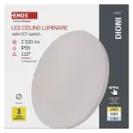 Oprawa LED natynkowa DIONI okrągła, biała, 32W, CCT