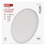 Oprawa LED FLORI okrągła, biała, 22W, neutralna biel