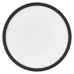 Oprawa LED FLORI okrągła, czarny, 18W, neutralna biel