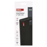 Powerbank EMOS do laptopa NTBF30, 27 000 mAh, 100 W PD, czarny