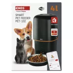 GoSmart Karmidło Pet Care, 4 l, czarne,  Wi-Fi