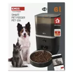 GoSmart Karmidło Pet Care z kamerą, 6 l, czarne, Wi-Fi