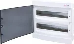 ECM 2x18PT-s Obudowa podtynkowa 2 rzędy po 18 mod. drzwi transparentne