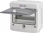 ECH-8G Obudowa natynkowa 8 mod. IP65 drzwi transparentne
