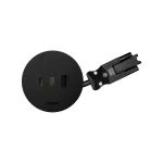 SIMON 400 TS4-3120200-138 SIMON 400 ładowarka USB A+C; kabel 20 cm Wieland; czarny