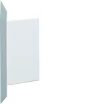 tehalit.BKIS Końcówka, ściana gipsowa 12,5mm, 130, pokrywa 80mm stal biały