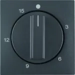 B.X Płytka czoł. pokręt. reg. do mech. łącz. czas. 0-15 min, ant mat