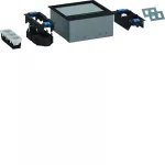 tehalit.VE-EE Zestaw puszka podło-mon IP30 1,5kN Q06 205x205 5mm PA/stal czarny