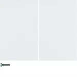 K.1 KNX RF quicklink Przycisk 4-kr biały