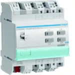 KNX system Sterownik rolet 4-krotny, 230V AC, 4M