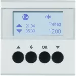 B.Kwadrat/B.7 KNX RF quicklink Łącznik żaluzj. czas. ster. żaluzj., alu
