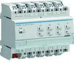 KNX e/s Sterowniki żaluzjowe/roletowe, 8-krotny, 230 V AC