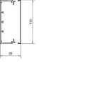 tehalit.LF Kanał elektroinstalacyjny PVC 40x110mm, biały