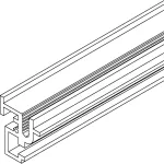 tehalit.AK Profil boczny dł. 2400mm aluminium