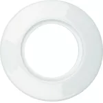 Serie 1930 Ramka 1-krotna porcelanowa, biały
