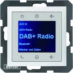 B.x Radio Touch DAB+, Bluetooth biały mat