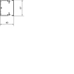 tehalit.LFH Kanał elektroinstalacyjny bezhalogenowy 40x60mm, jasnoszary