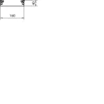 tehalit.AK Podstawa kanału napodł 1-str skos pokrywy 150x40mm stal