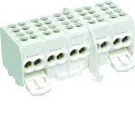 Zaciski rozgałęźne 5-polowe 2x25/2x16mm2