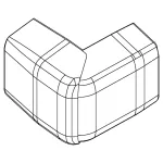 tehalit.ateha Kąt zewnętrzny do kanału 12x30, biały