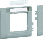 tehalit.WA Maskownica 80mm 1-kr 50x50mm pole opis. PC-ABS bezhalog. lakier alu