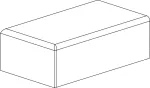 tehalit.LFS Końcówka 20x20mm biały