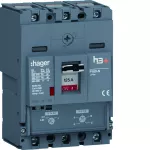 MCCB Wyłącznik mocy h3+ P160 3P 125A 40kA TM
