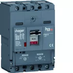 MCCB Wyłącznik mocy h3+ P160 3P 40A 25kA TM