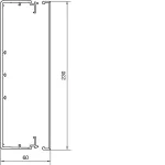 tehalit.LF Kanał elektroinstalacyjny PVC 60x230mm, biały